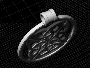 dara knot in vector way-pendant 3D Принт Модель