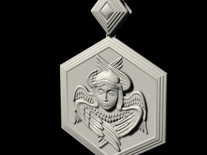 angel pendant 3D Print Model