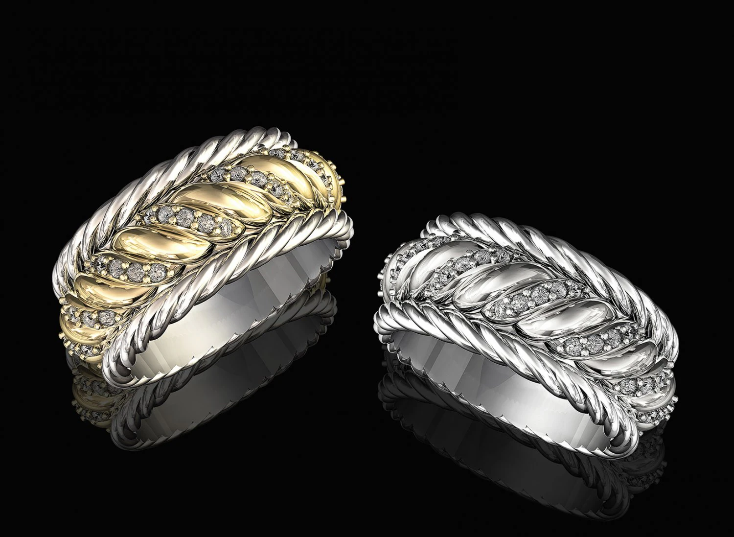 ring of ropes 3D Print Model .c4d .max .obj .3ds .fbx .stl .blend 