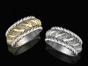 anneau de cordes Modèles 3D en vedette