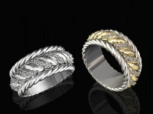 ring of ropes 3D Print Model
