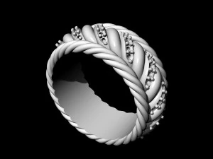 ring of ropes 3D Print Model