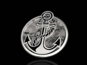 anchor pendant 3D प्रिंट मॉडल