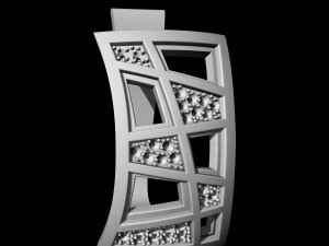 earrings with blanks 3D 打印模型