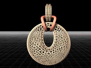 small rings pendant 3D Print Model