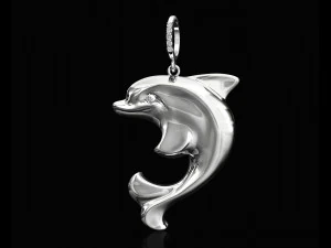 кулон дельфін 3D Принт Модель