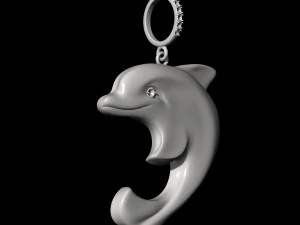 dolphin pendant 3D Print Model