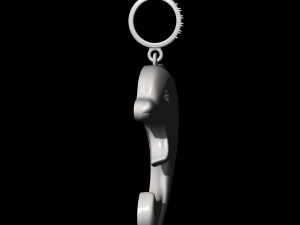 dolphin pendant Model Cetak 3D