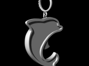 dolphin pendant 3D Print Model