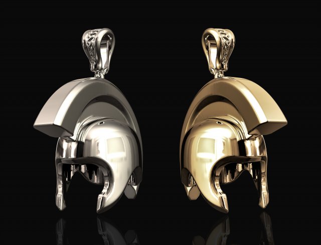 roman helmet pendant 3D Принт Модель .c4d .max .obj .3ds .fbx .stl .blend 