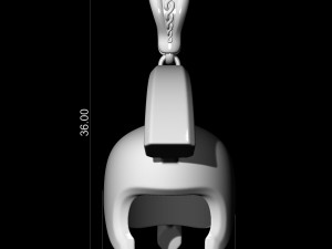 roman helmet pendant 3D Принт Модель