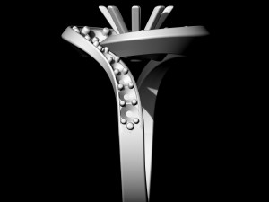 twisted ring 3D-Druckmodell