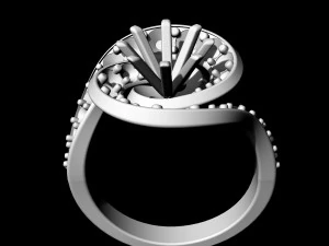 twisted ring 3D Print Model