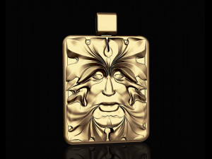 druid pendant 3D 打印模型