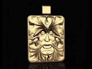 кулон друїд 3D Принт Модель