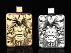 druid pendant 3D प्रिंट मॉडल
