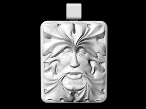 druid pendant 3D प्रिंट मॉडल