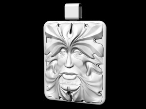 druid pendant 3D प्रिंट मॉडल