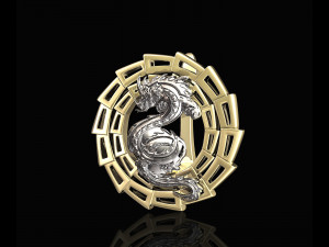 dragon earrings 3D Принт Модель