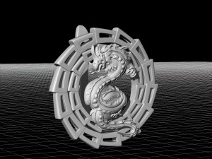 dragon earrings 3D Принт Модель