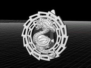 dragon earrings 3D Принт Модель