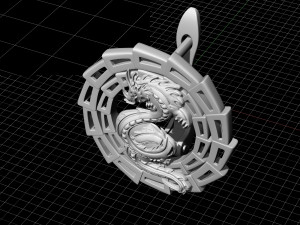 dragon earrings 3D Принт Модель