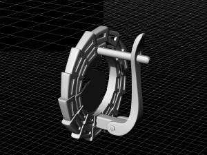 dragon earrings 3D Принт Модель