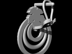 leaf earrings 3D Print Model