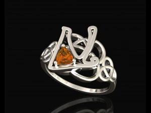 celtic knot ring 3D Print Model