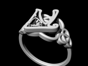 celtic knot ring 3D Print Model