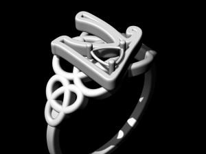 celtic knot ring 3D Принт Модель