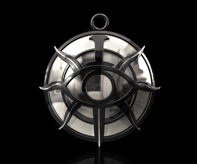 dragon age inquisition insignia 3D 프린트 모델 .c4d .max .obj .3ds .fbx .stl .blend 