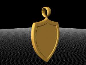skull with snake pendant 3D Print Model