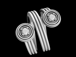 twist ring Modello di stampa 3D