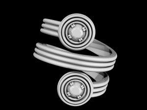 twist ring Modello di stampa 3D
