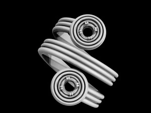 крутне кільце 3D Принт Модель