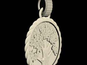 tree pendant Modello di stampa 3D