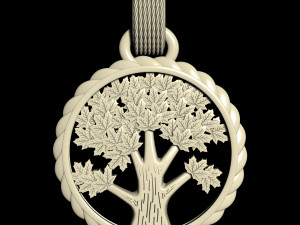 tree pendant Modello di stampa 3D
