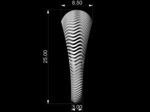дзвонять хвилі 3D Принт Модель
