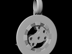war horse pendant 3D Print Model