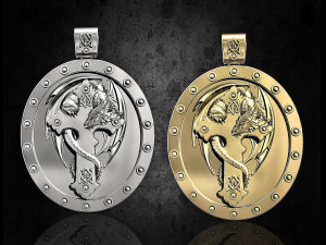 cruz dragon pendant 3Dプリントモデル