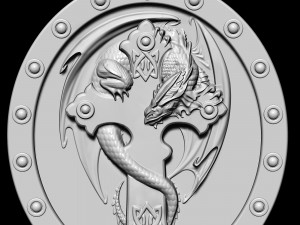 cruz dragon pendant 3Dプリントモデル