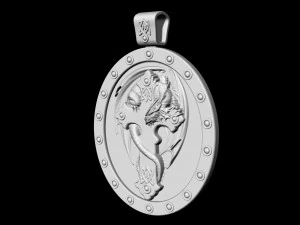 cruz dragon pendant 3D Print Model