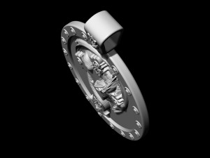cruz dragon pendant 3Dプリントモデル