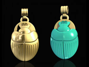 egyptian scarab beetle 3D Print Model