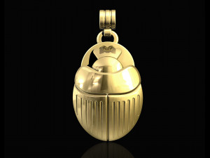 egyptian scarab beetle 3D प्रिंट मॉडल