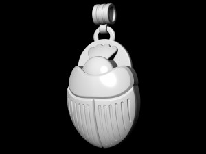egyptian scarab beetle 3D प्रिंट मॉडल