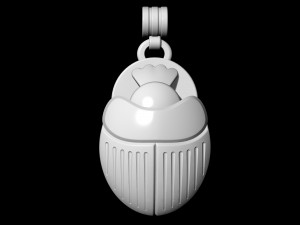 egyptian scarab beetle 3D प्रिंट मॉडल