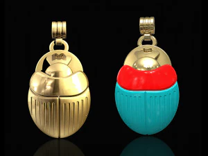 єгипетський жук-скарабей 3D Принт Модель