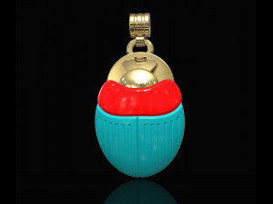egyptian scarab beetle 3D प्रिंट मॉडल
